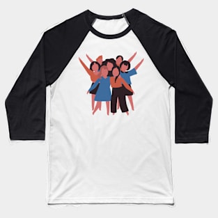 girls together Baseball T-Shirt